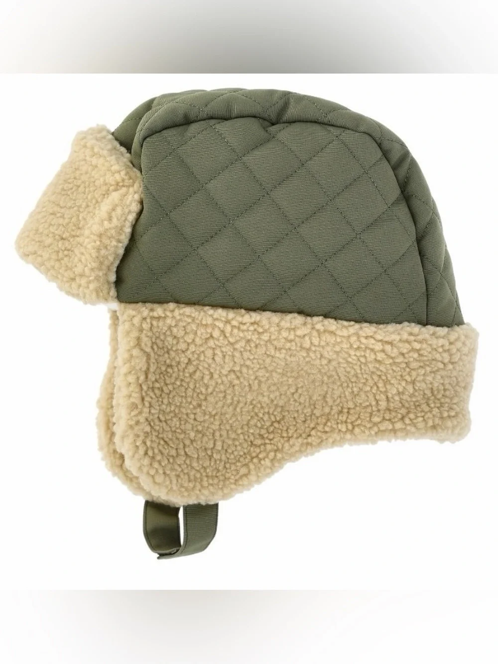 NWT Green Lichen Ozark Trail Toddler Trapper Hat Green One Size Aviator Sherpa